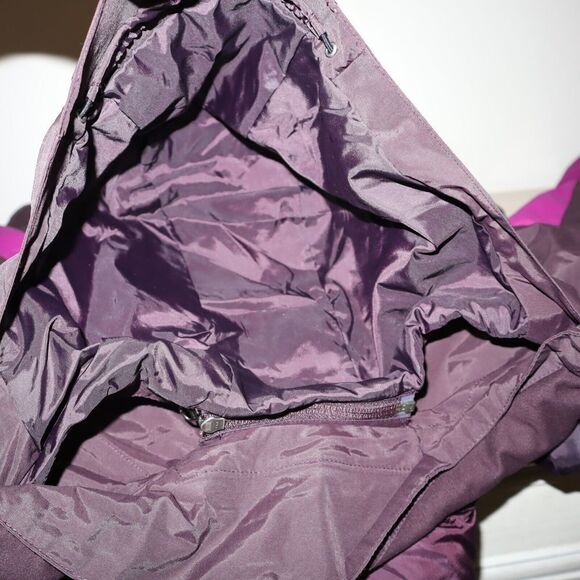 The North Face Women Sz XL Purple HyVent Removable Liner & Hood Snow Jacket - Picture 9 of 16